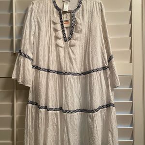 Tommy Bahama white cover-up